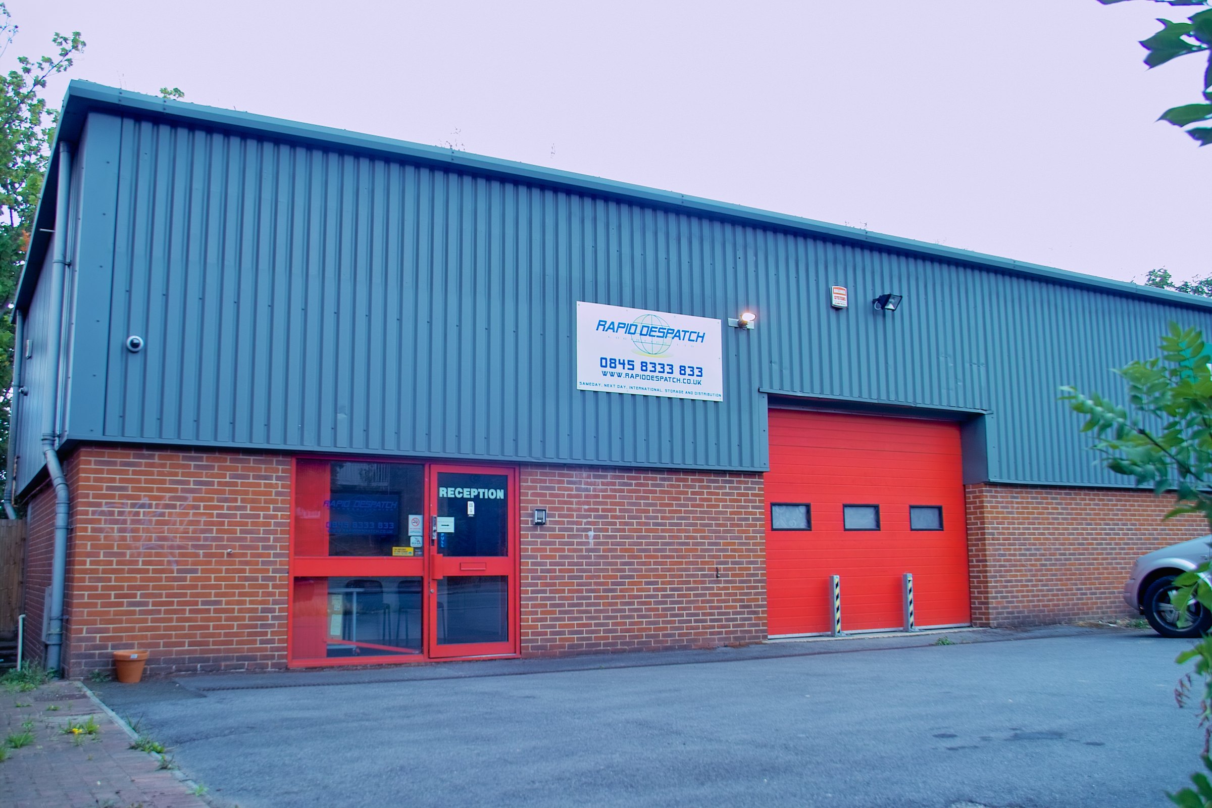 The Rapid Despatch depot building in Southampton