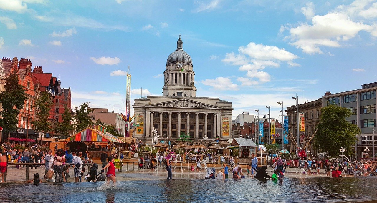 Old Market Square and the Council House, Nottingham